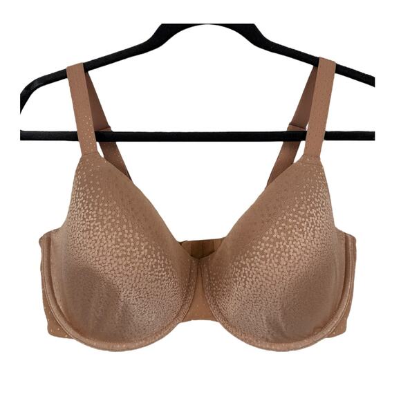Wacoal 853303 Back Appeal® T-Shirt bra brown size 38DDD 38F - Picture 1 of 6